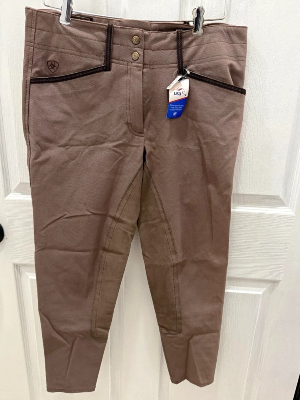 Ariat Women's Cavalry Riding Breeches Brown 30R